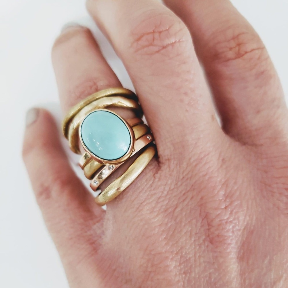 Persian turquoise ring